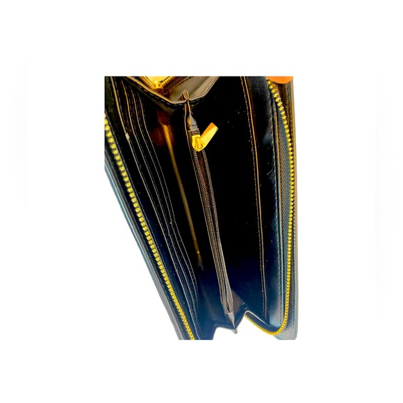 ALDO Crocodile Embossed Black Clutch | NWOT - Picture 4 of 4